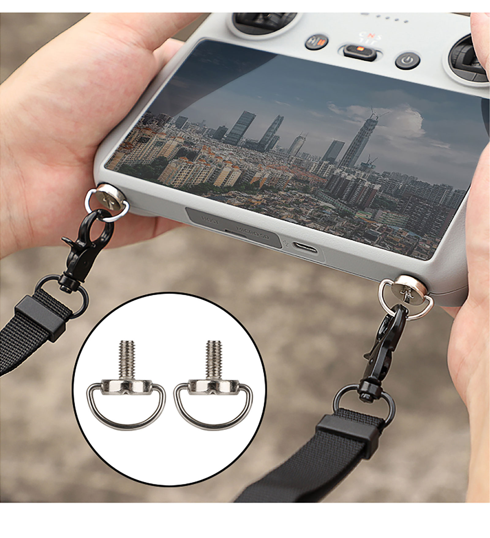 Drone Rc Controller Belt - Correa de cuello con cordón para