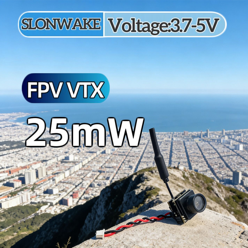 Drone Rc Fpv - Transmisor y Cámara Integrados SLONWAKE FPV