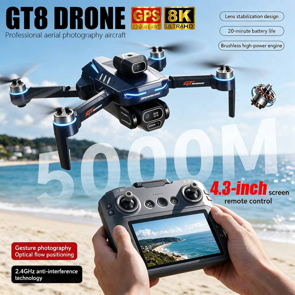 Drone E88Pro Rc 4K - NUEVO Dron GT8 HD RC 4K