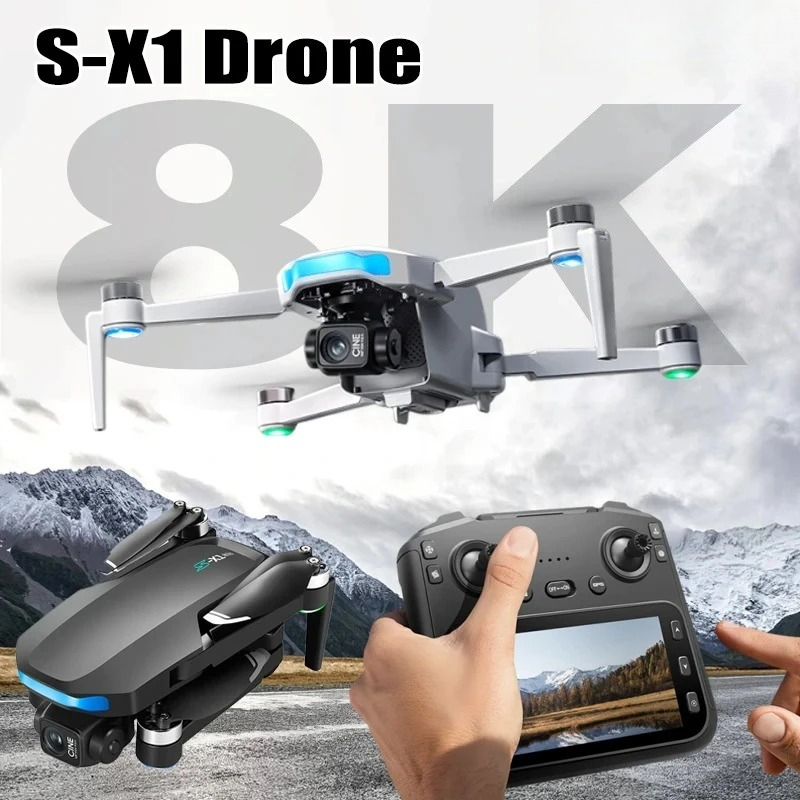 Drone E88Pro Rc 4K - Dron Original S-X1 8K HD Profesional