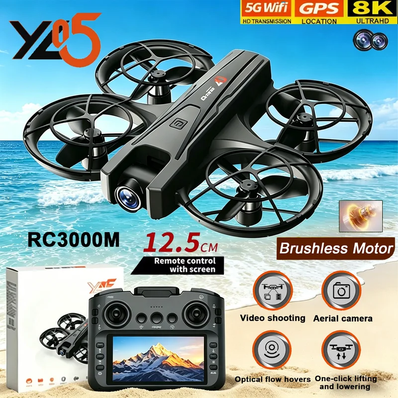 Dj Rc Drone - Dron YL05 8K HD con Doble