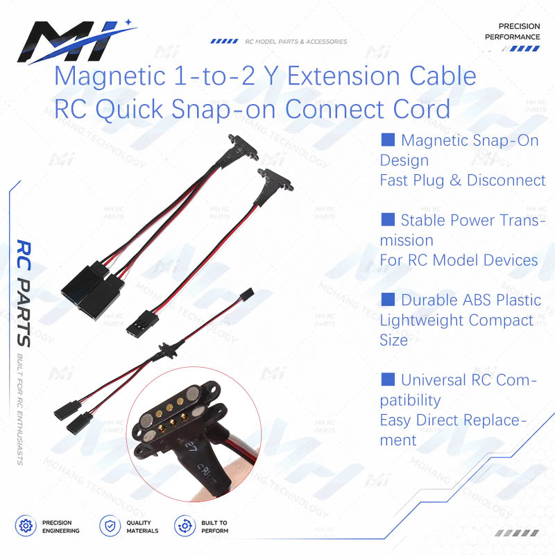 Drone Rc Remote Control - Cable de Extensión Magnético 1 a