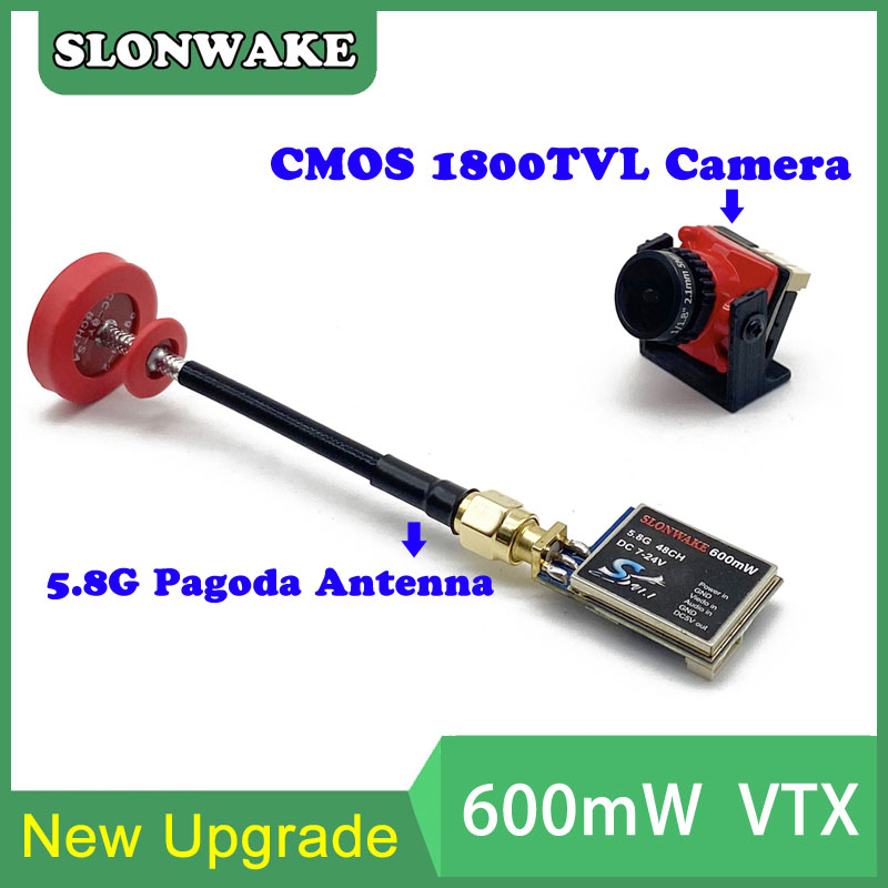 5,8G 48CH 600mW VTX-CAM ajusta - Drone Rc Fpv reseña y precio