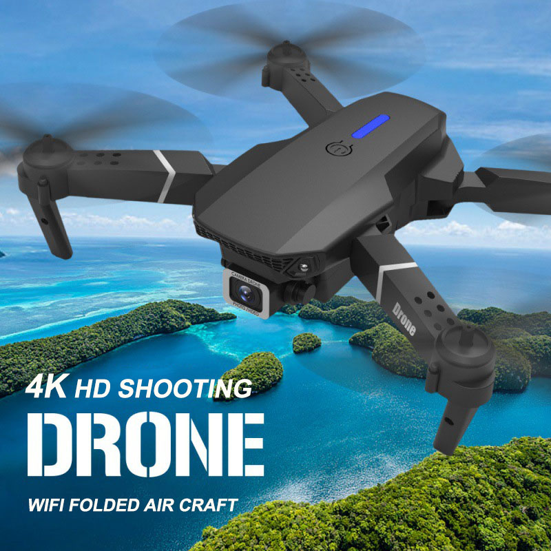 Dron profesional E88pro, flujo - Drone E88Pro Rc 4K reseña y precio