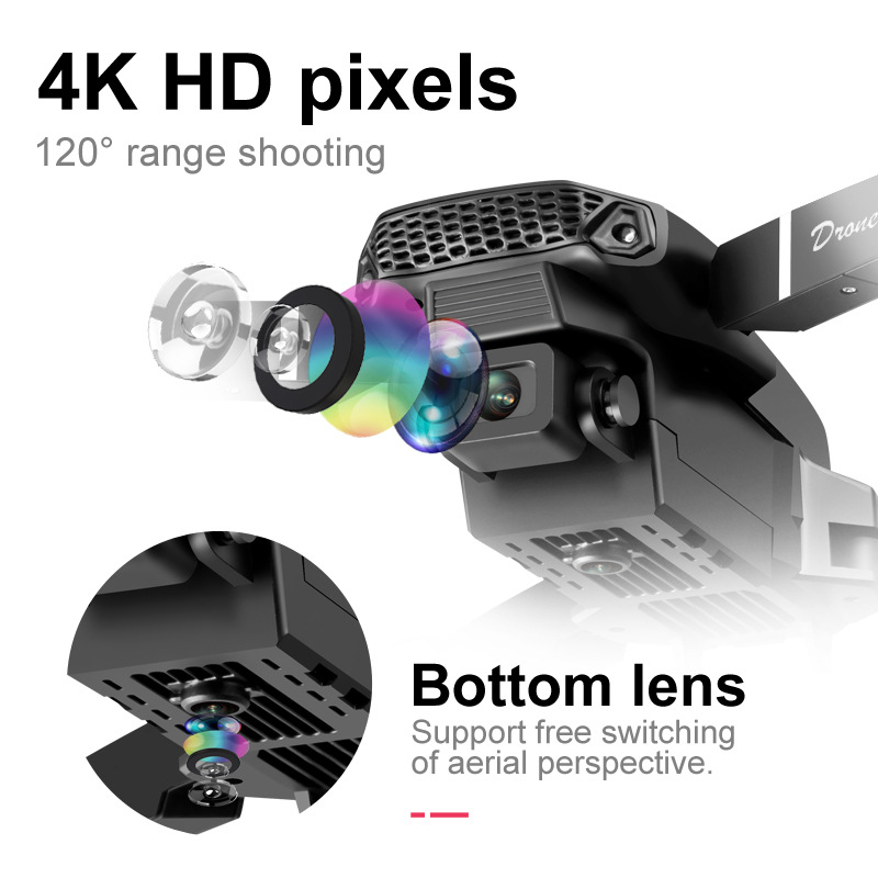 Dron profesional E88pro, flujo - Drone E88Pro Rc 4K reseña y precio