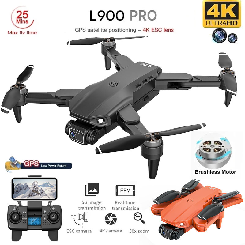 L900 Pro GPS Drone 4K profesio - Drone E88Pro Rc 4K reseña y precio