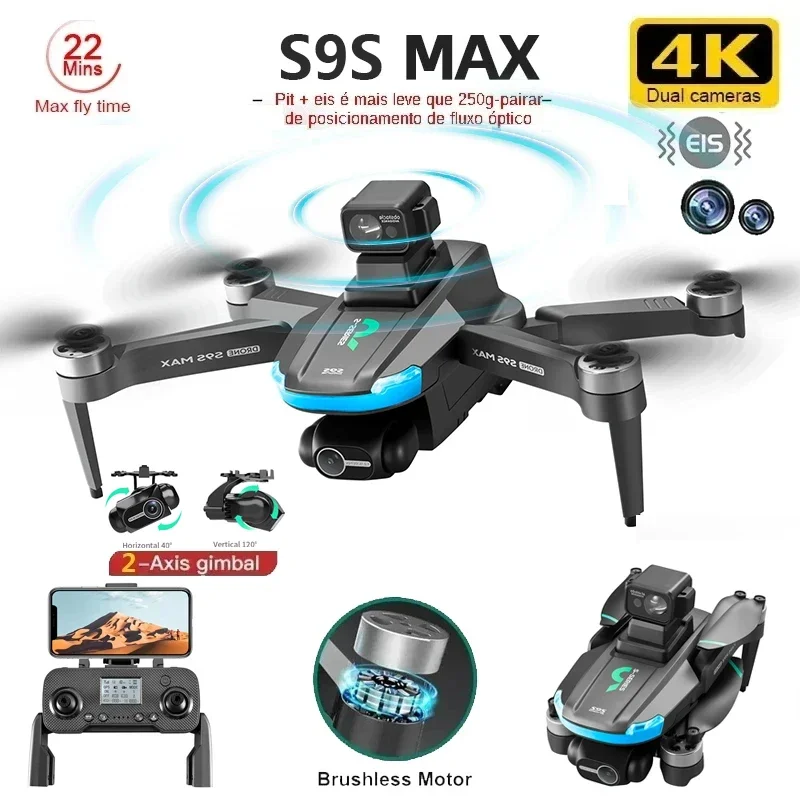 Nuevo S9S MAX MINI Drone 4K 2  - Drone E88Pro Rc 4K reseña y precio