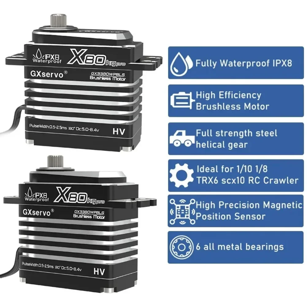 Servomotor Digital de 80KG, to - Rc Car Servo reseña y precio