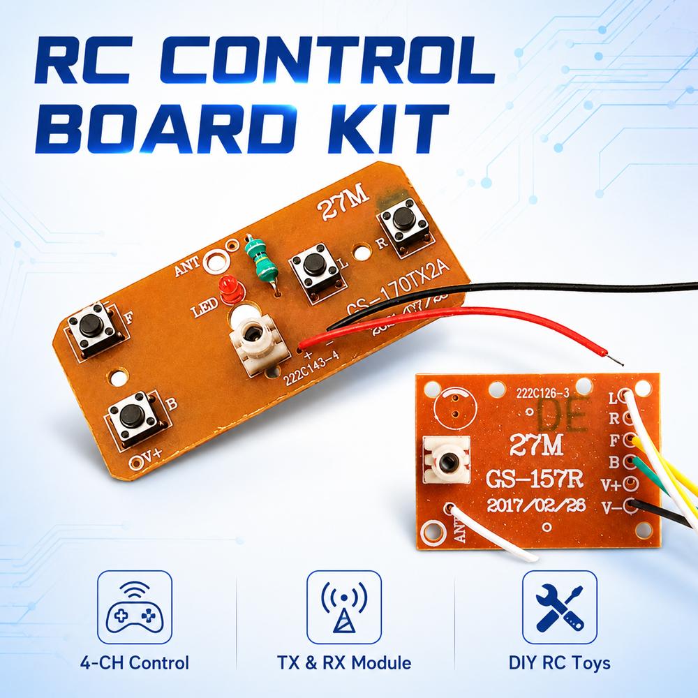 Kit de Control Remoto de 27MHz - Joystick Rc Drone reseña y precio