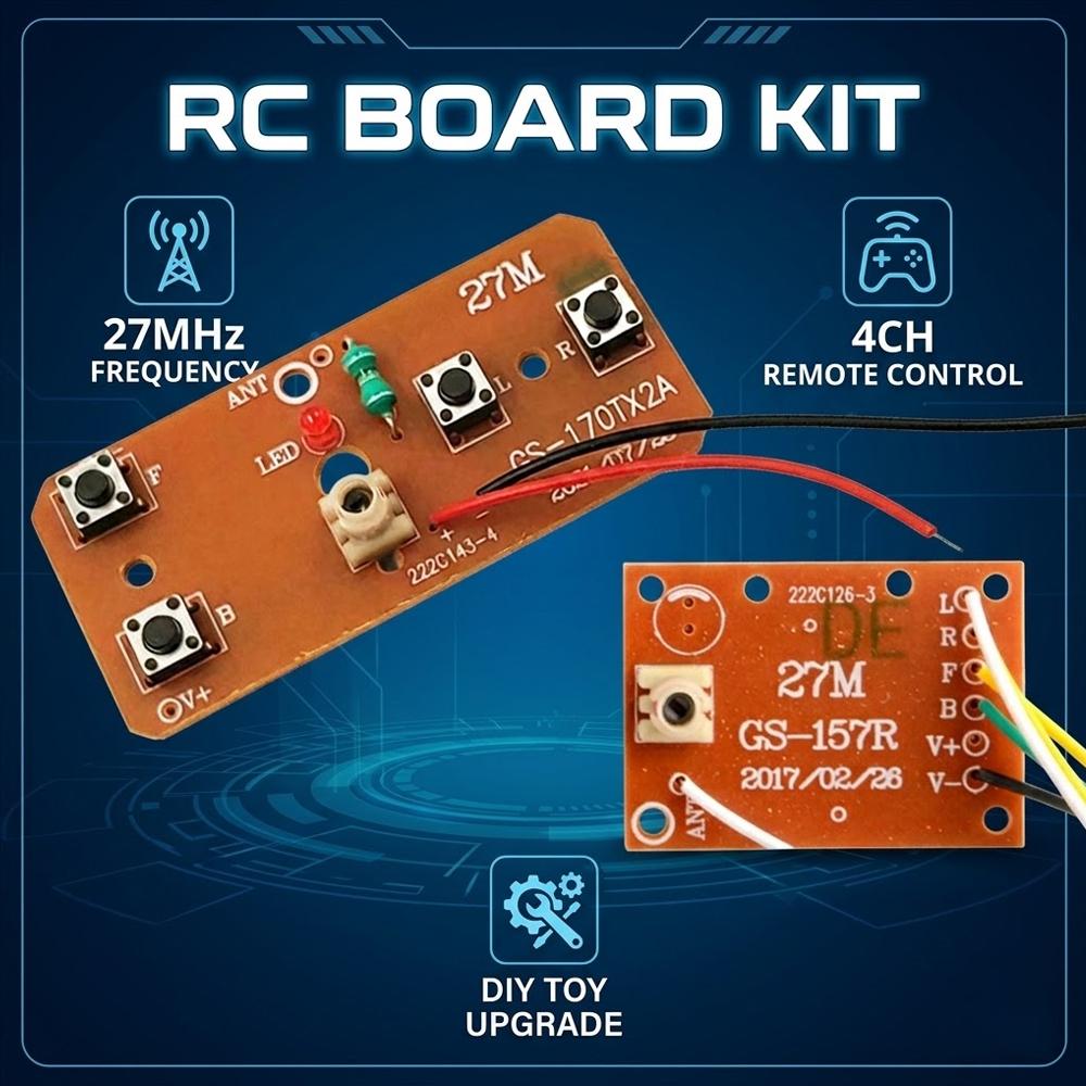 Kit de Control Remoto de 27MHz - Joystick Rc Drone reseña y precio