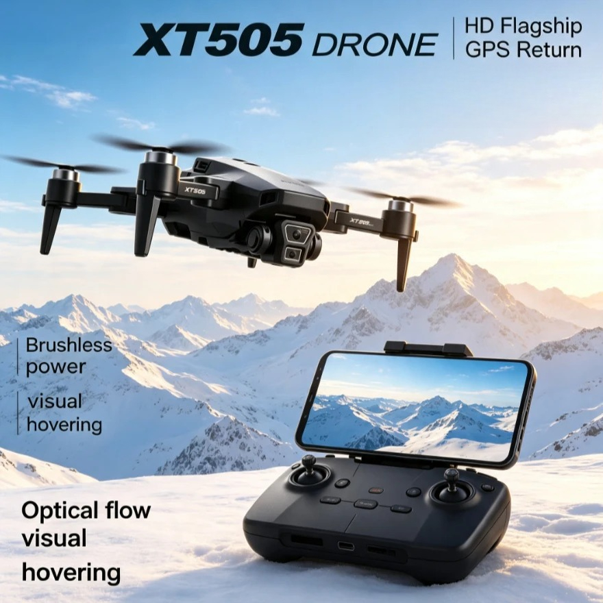 Dron GPS Plegable XT505 Origin - Xt505 Rc Drone reseña y precio