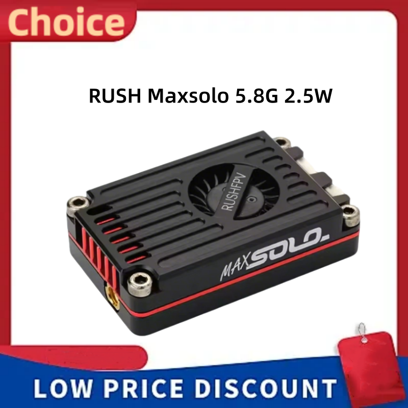 RUSH TANK MAX SOLO VTX 2.5W Tr - Drone Rc Fpv reseña y precio