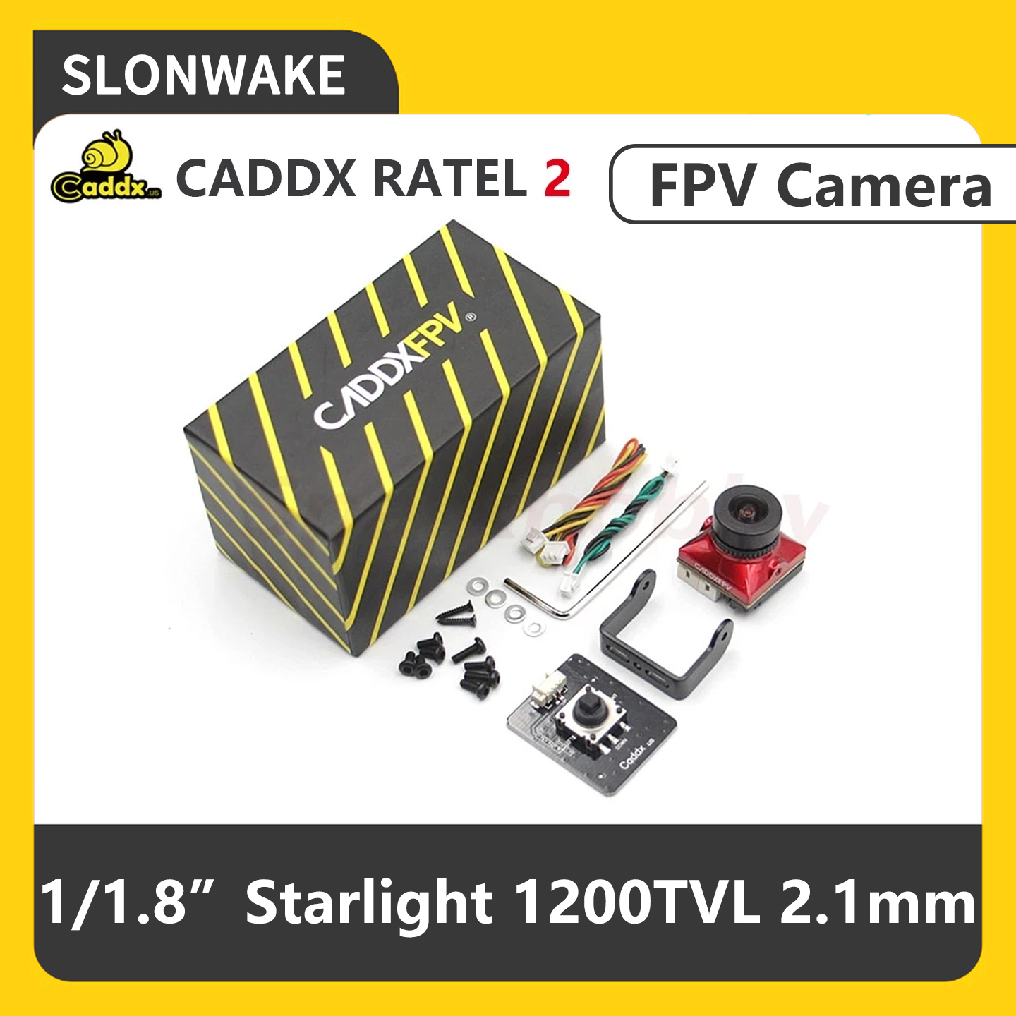 Transmisor de micrófono inalám - Caddx Fpv Camera reseña y precio