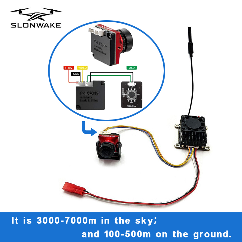 Transmisor Inalámbrico FPV de  - Caddx Fpv Camera reseña y precio