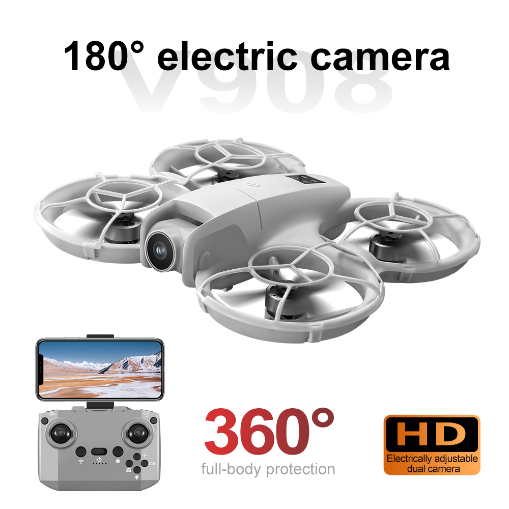 Dron RC Dual V908 Original con - Drone E88Pro Rc 4K reseña y precio