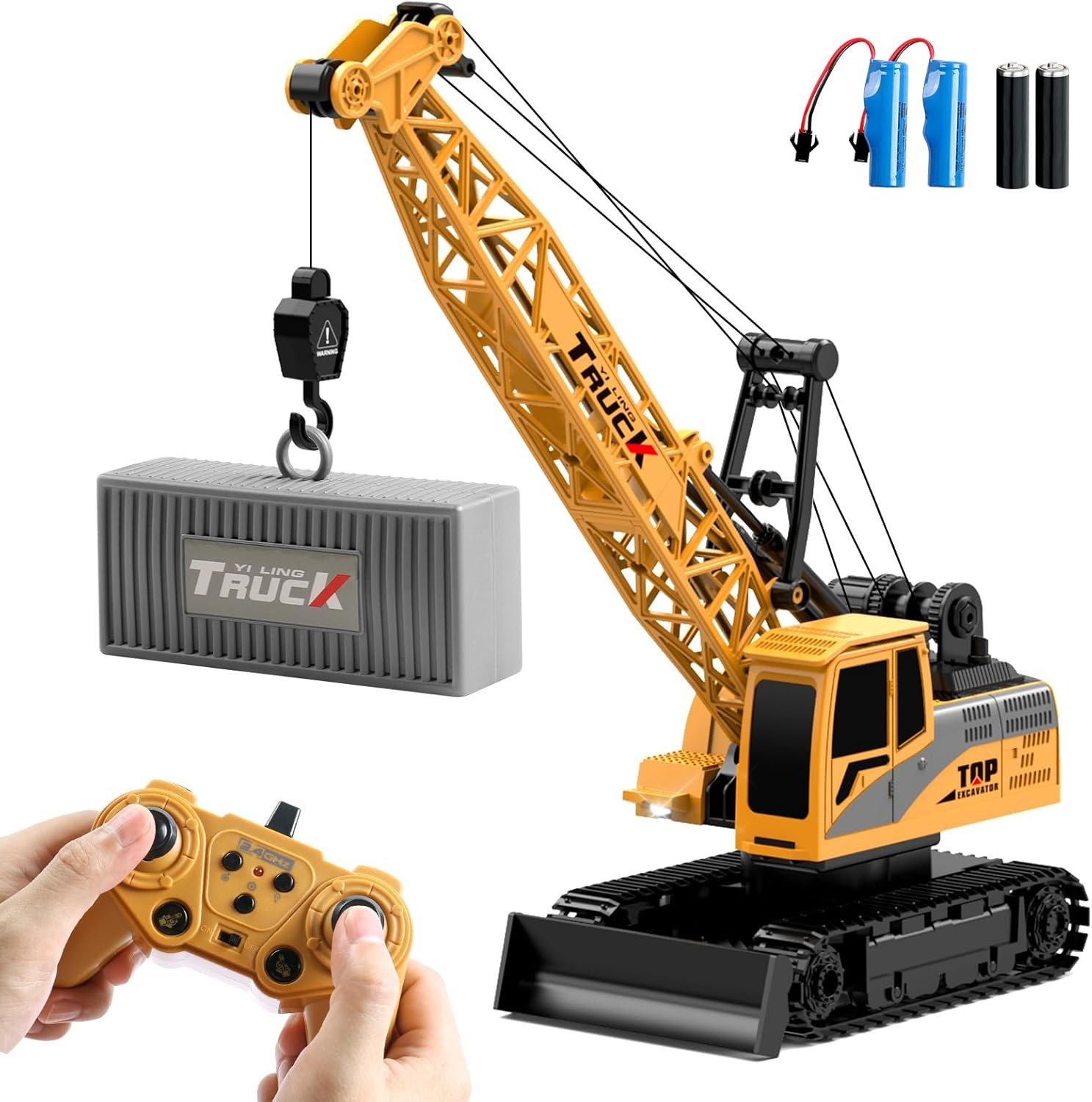 Grúa RC de juguete, vehículo d - Drone Or Rc Car reseña y precio