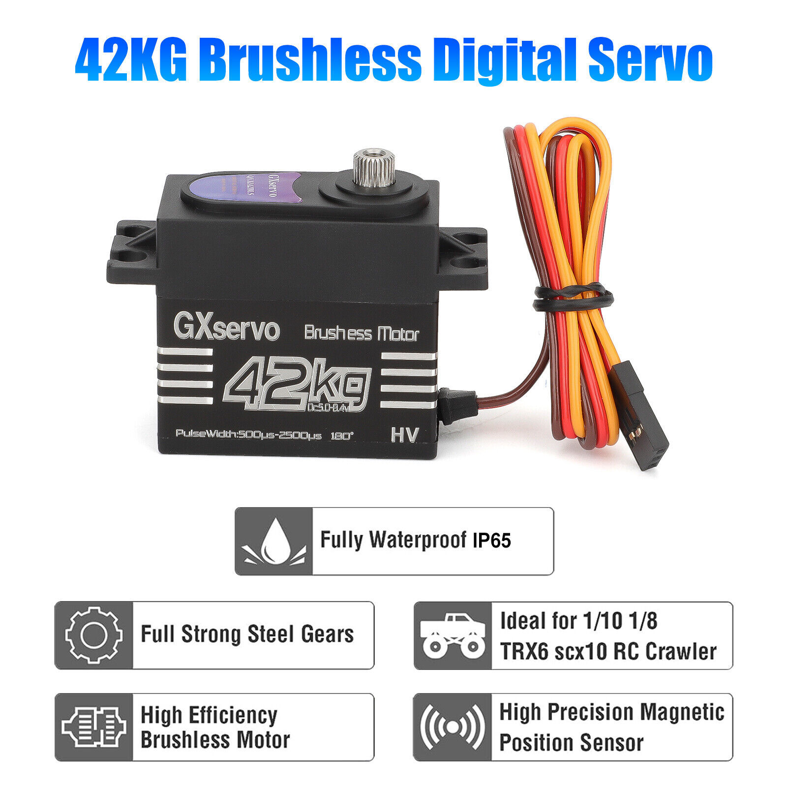 Motor sin Escobillas 180 °   S - Rc Car Servo reseña y precio