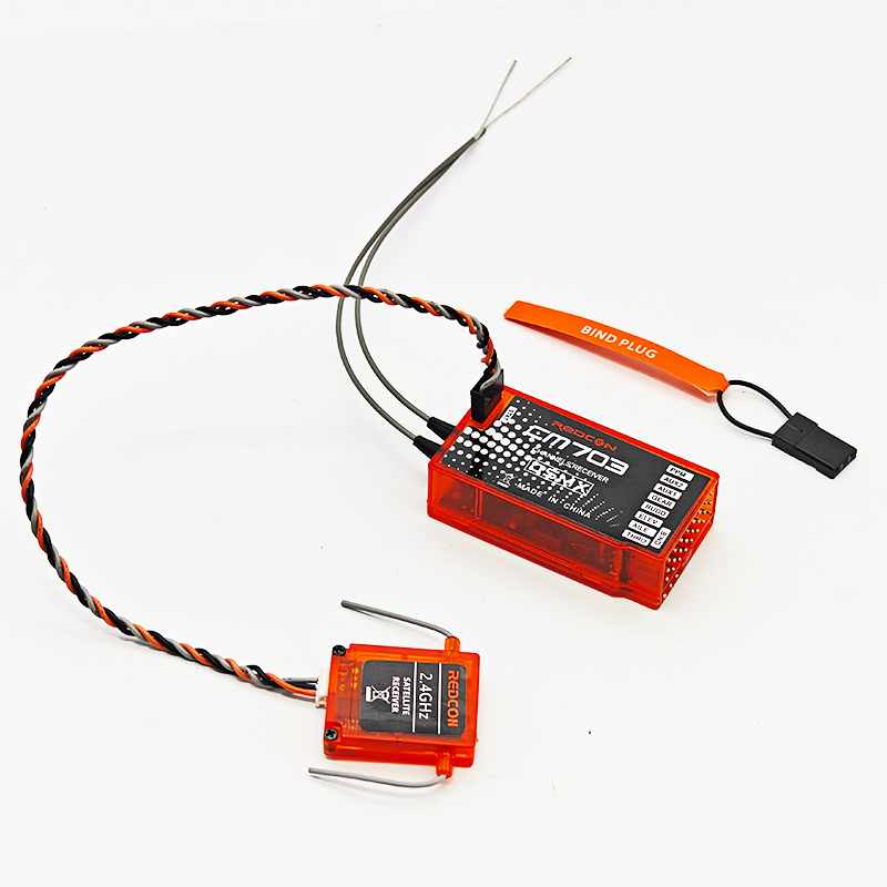 Receptor RX CM703 de 7 canales - Joystick Rc Drone reseña y precio
