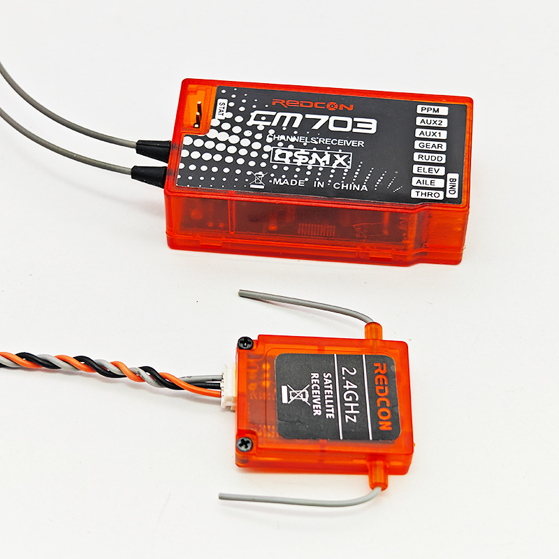 Receptor RX CM703 de 7 canales - Joystick Rc Drone reseña y precio