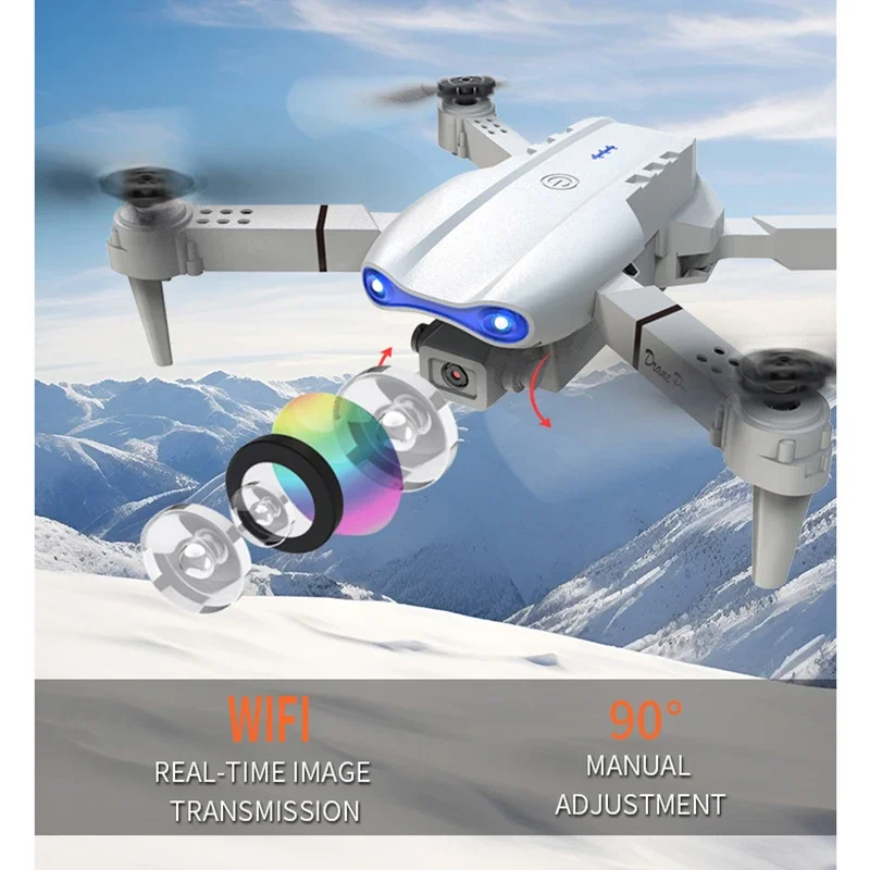 Helicóptero RC plegable 4K 5G  - Drone Rc E99 Pro reseña y precio