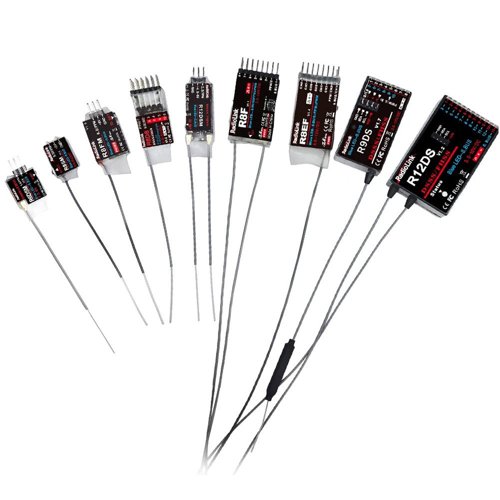 Radiolink R12DSM R12DS R9DS R8 - Joystick Rc Drone reseña y precio