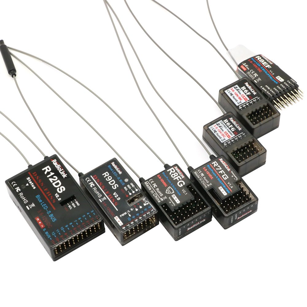 Radiolink R12DSM R12DS R9DS R8 - Joystick Rc Drone reseña y precio