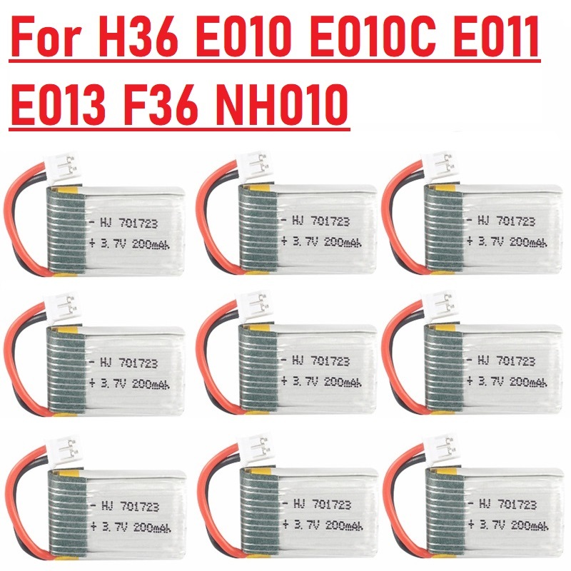 1-20 piezas de batería LIPO de - Eachine Drone E010 reseña y precio
